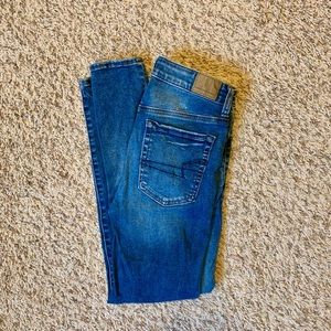 6S Highest Waist AEO Medium Wash Jegging
